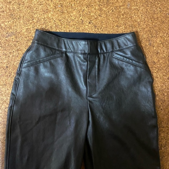 Spanx Leather-Like Flare Pants - Picture 2 of 4